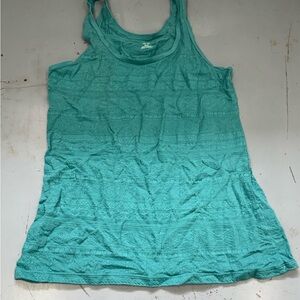 Mossimo Supply Co. Teal Knit Racerback Tank Top Summer Tee Shirt size  XL